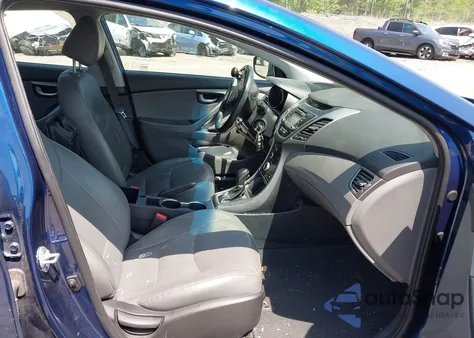 2015 Hyundai Elantra Limited z USA, uszkodzony, nr VIN 5NPDH4AE3FH615004